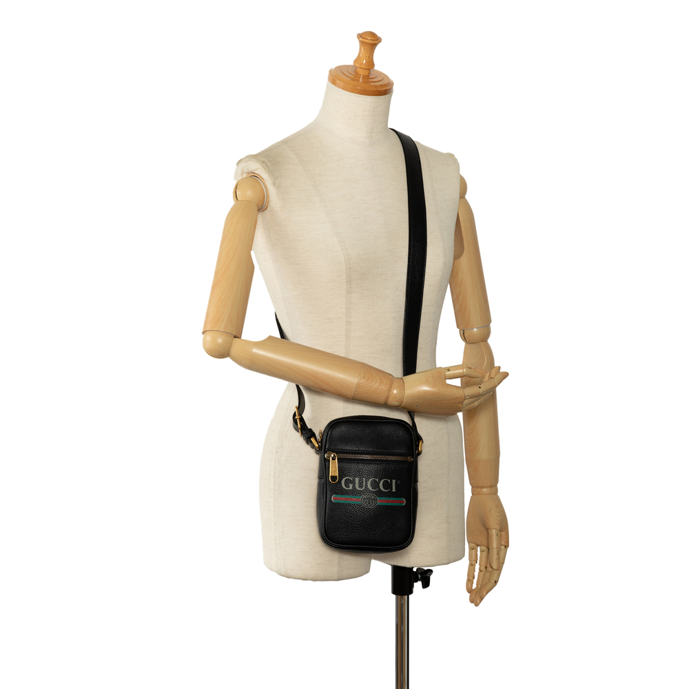 Pre-Loved Gucci Gucci Logo Crossbody - Picture 9 of 10